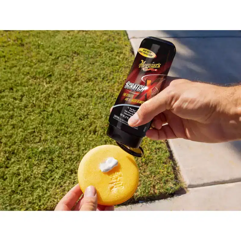Meguiars Fine Scratch and 7oz Blemish Remover: Liquid Car Scratch Remover, Sweet Water Scent, Automotive Cleaner