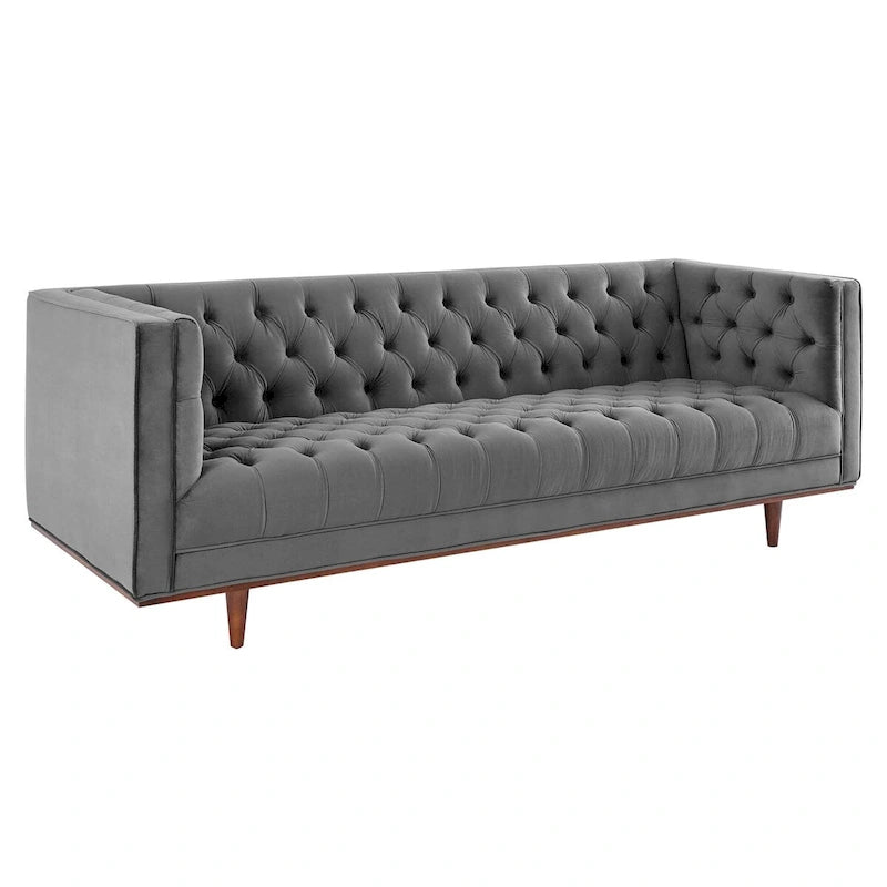 Tufted Performance Velvet Sofa