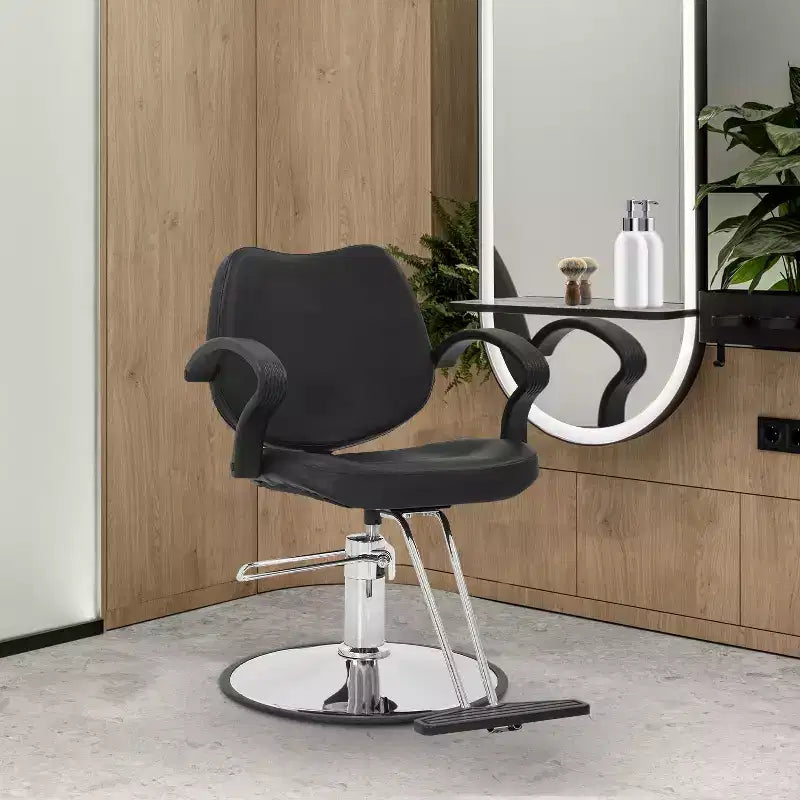 FDW Styling Heavy Duty Hydraulic Pump Beauty Shampoo Barbering Chair for Hair Stylist Women Man Salon Equipment