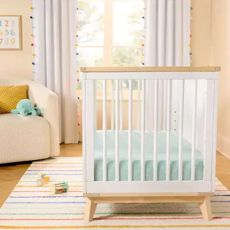 2pk Fitted Cotton Blend Jersey Crib Sheets - Sea Life - Cloud Island™