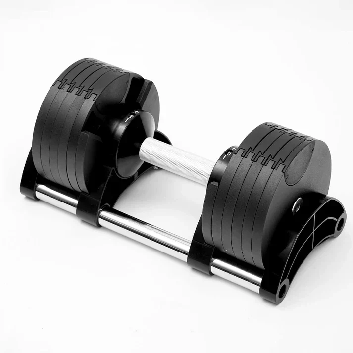 Adjustable Round Dumbbells Pair