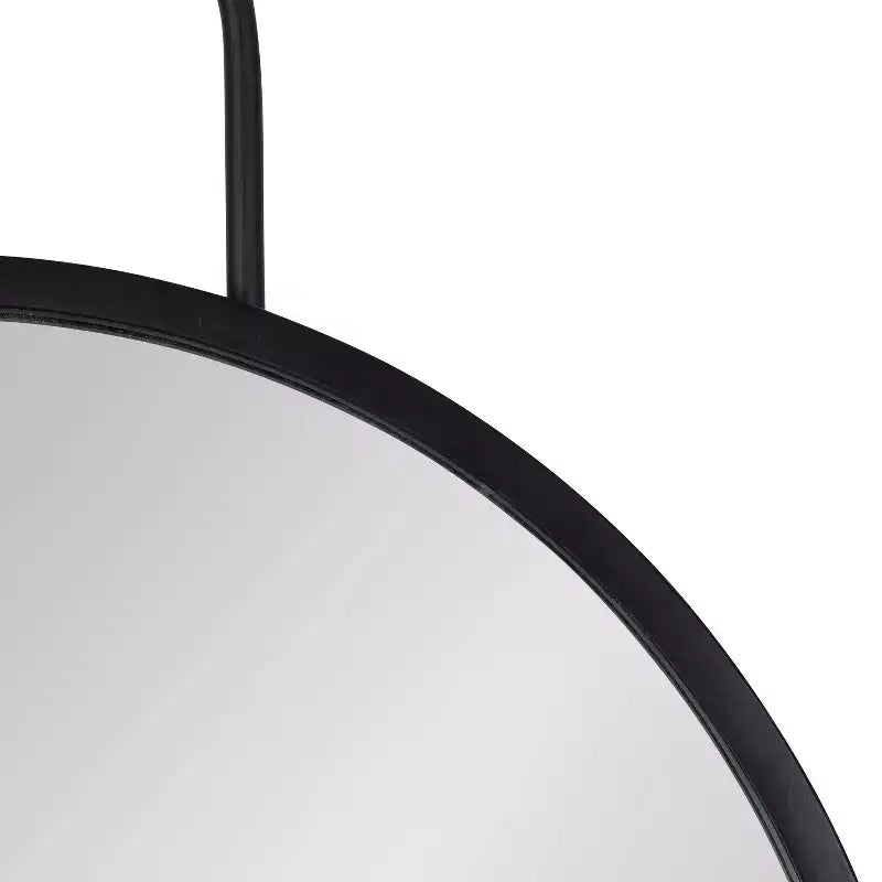 19x33 Patel Round Mirror with Shelf - Kate & Laurel All Things Decor