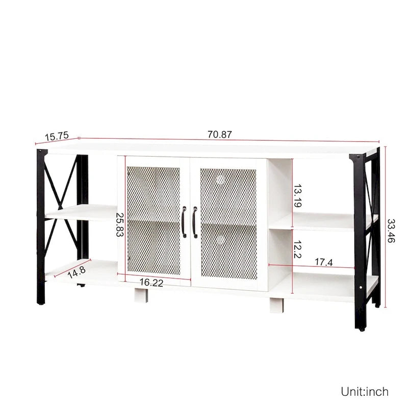TV Stands for Living Room,Industrial TV Stand for Bedroom Furniture