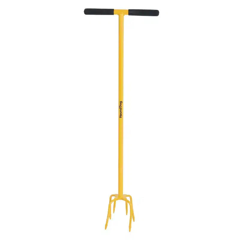 3-Piece Garden Tool Set with Claw, Cultivator, and Edger - Hound Dog