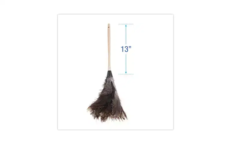 Boardwalk Professional Ostrich Feather Duster, 13 Handle