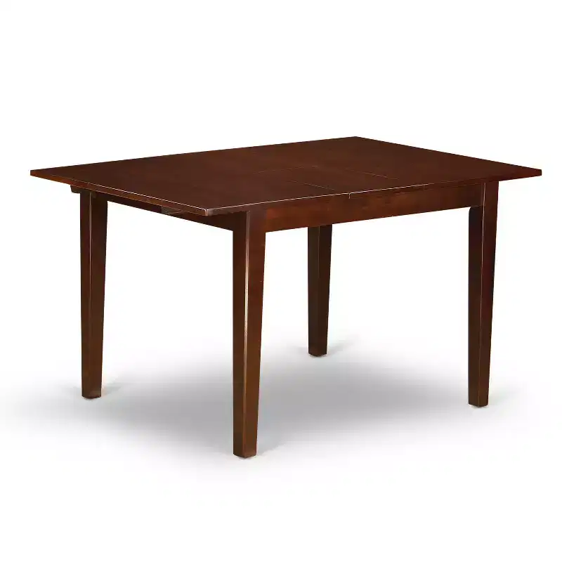 HomeStock Dinette Set Table With Leaf And Dining Chairs