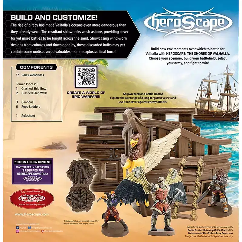 Renegade Games: Heroscape - Shores of Valhalla Terrain Expansion