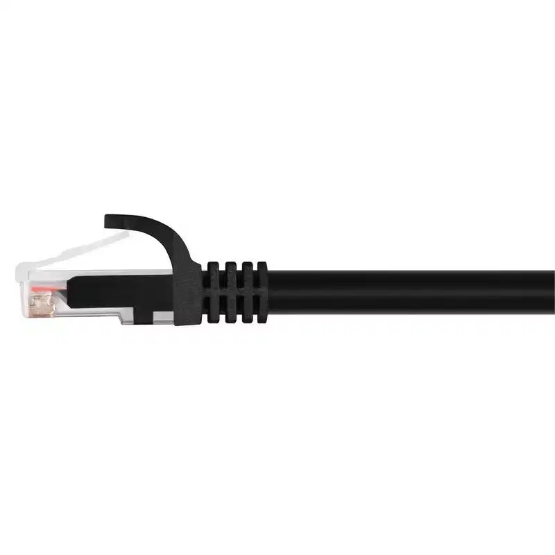 Monoprice Cat5e Ethernet Patch Cable - 50 Feet - Black | Network Internet Cord - Snagless RJ45, Stranded, 350Mhz, UTP, Pure Bare Copper Wire, 24AWG -