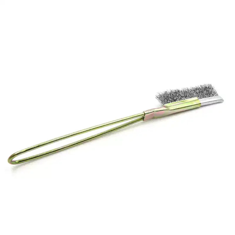 Unique Bargains Universal Stainless Steel Wire Brush for Car Auto Cleaning 2pcs