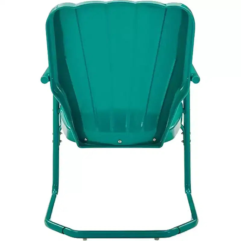 HomeStock Ridgeland 2Pc Outdoor Metal Armchair Set - 2 Chairs