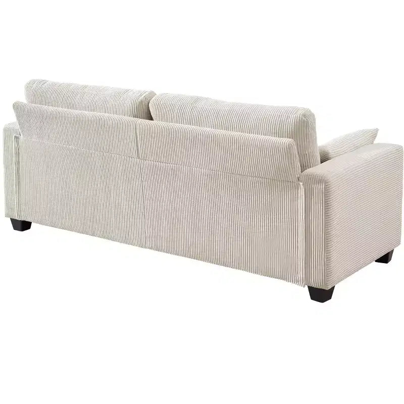 GDFStudio Garcia Modern Fabric Upholstered Loveseat with Removable Covers