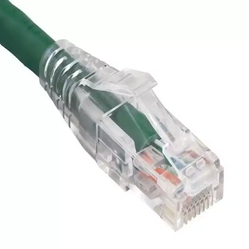 SANOXY Cables and Adapters; 3ft Cat6 550 MHz UTP Ethernet Network Patch Cable with Clear Snagless Boot, Green