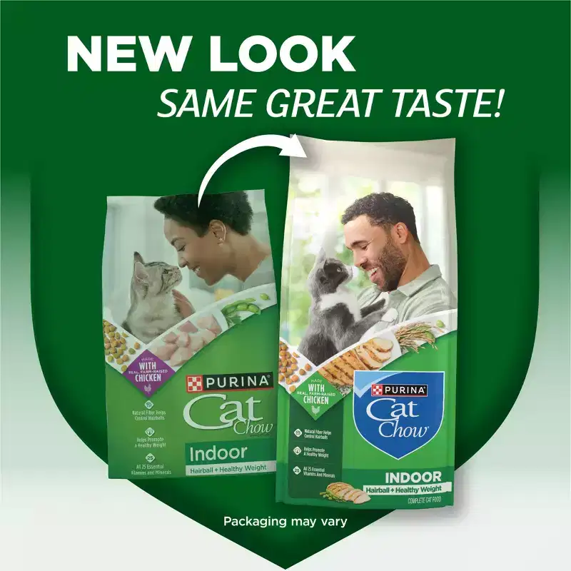 Purina Cat Chow Indoor Healthy Weight & Hairball Control Chicken Flavor Dry Cat Food