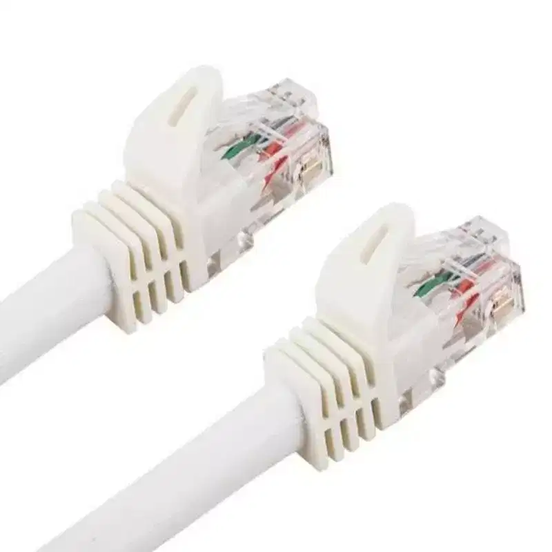SANOXY Cables and Adapters; 7ft Cat6a 600 MHz UTP Snagless Ethernet Network Patch Cable, White