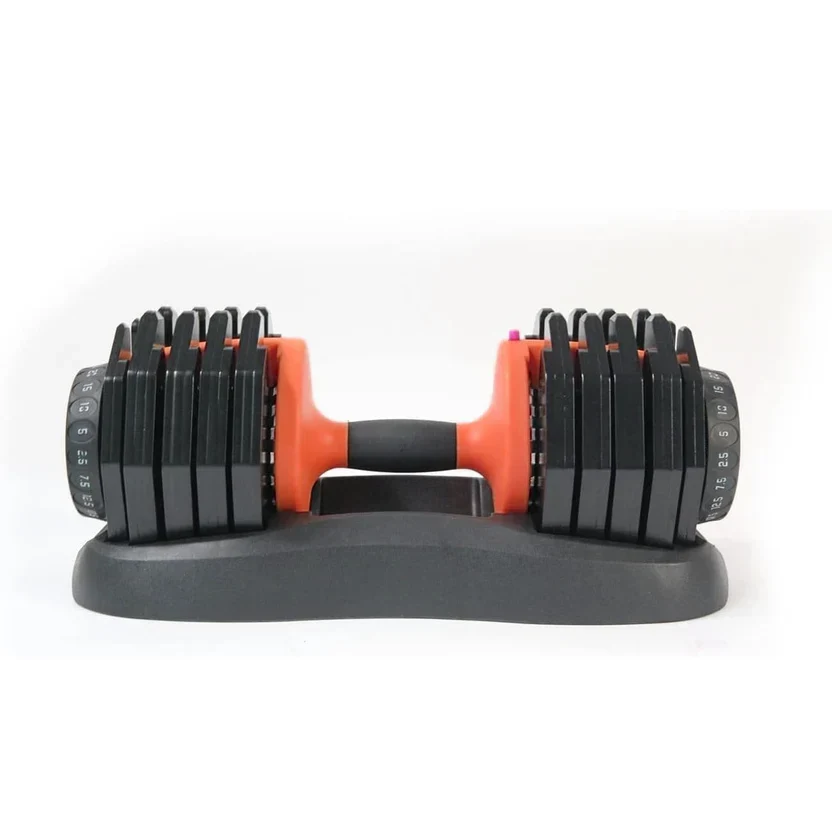 Adjustable Dumbbells 10?in?1 (2.5¨C25?kg) with Quick?Dial & Safety Lock ¨C Space Saving Home Gym Strength Equipment