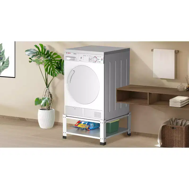 Laundry Pedestal with Storage Shelf for Washer, Heavy Duty Steel Universal Washing Machine Raiser,Washing Machine Base Stand 800lbs Capacity