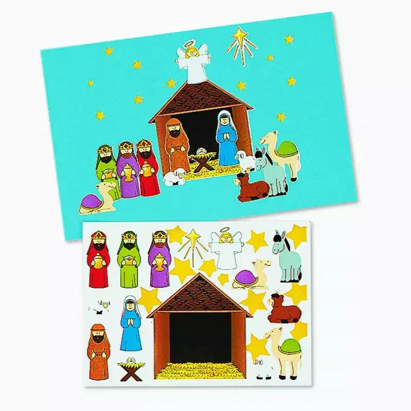 Fun Express 2 Dozen (24) Sheets Education Christmas Party Classroom Activity Favors