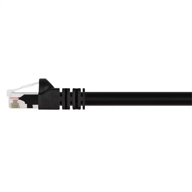 Monoprice Cat5e Ethernet Patch Cable - 14 Feet - Black | Network Internet Cord - RJ45, Stranded, 350Mhz, UTP, Pure Bare Copper Wire, 24AWG