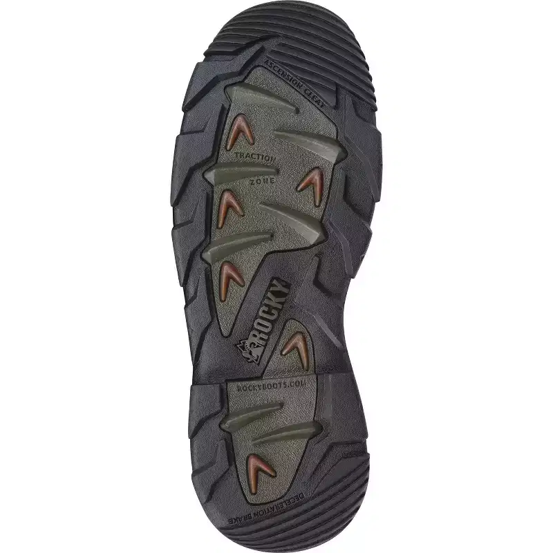 Men Rocky Blizzard Stalker Steel Toe Waterproof 1200G Insulated Work Boot