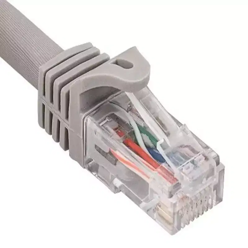 SANOXY Cables and Adapters; 2ft Cat6a 600 MHz UTP Snagless Ethernet Network Patch Cable, Gray