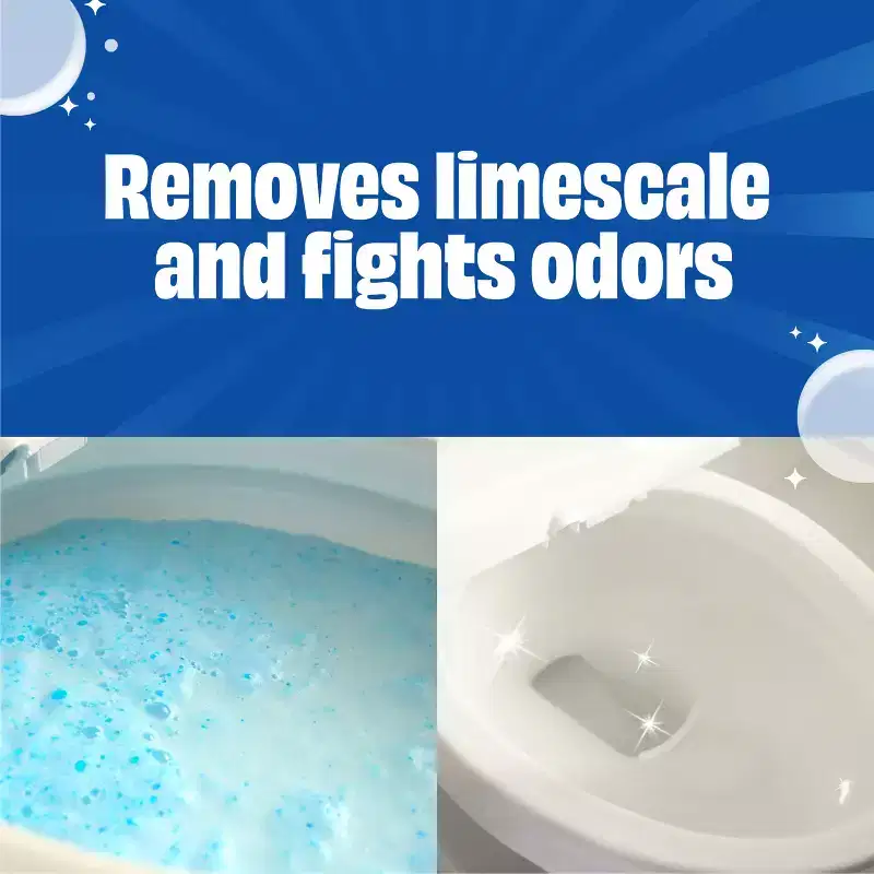 Scrubbing Bubbles Easy Clean Toilet Bowl Cleaner Foaming Powder - 2ct