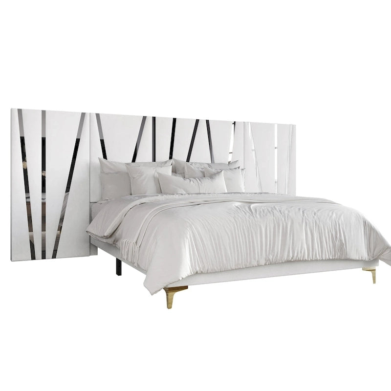 CraftPorch Contemporary Luxury Wall Panel Bed