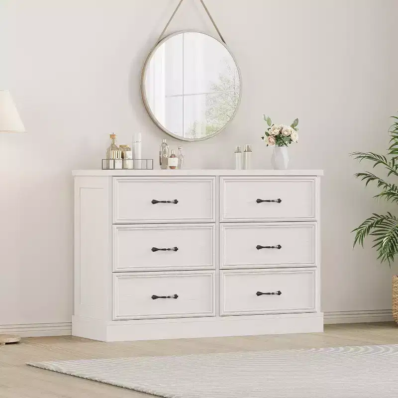 Modern Drawer Bedside Table Storage Cabinet, for Bedroom Organization, Space-Saving Furniture, Durable Construction