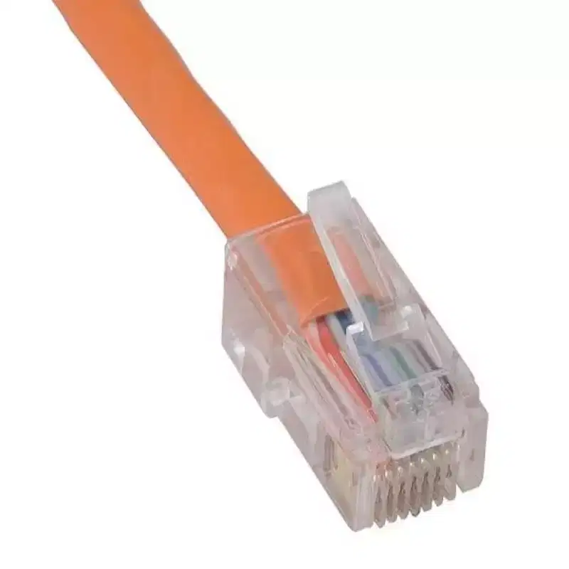 SANOXY Cables and Adapters; 50ft Cat5e 350 MHz UTP Assembled Ethernet Network Patch Cable, Orange