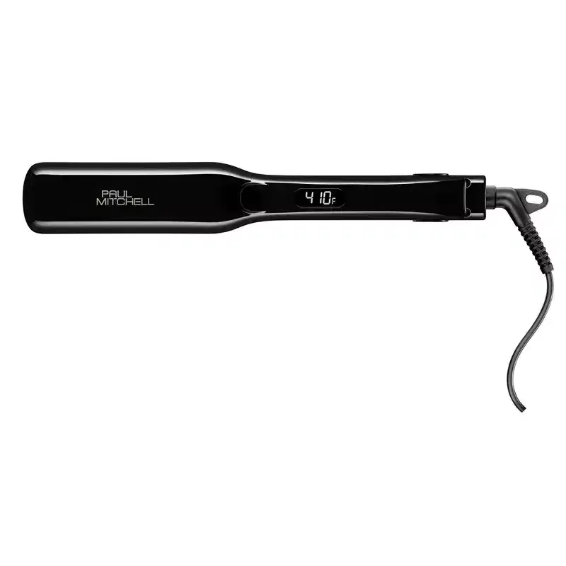 Paul Mitchell Smooth+ Flat Iron - Black - 1.5": Heating Time 60s, Ceramic Material, All Hair Types