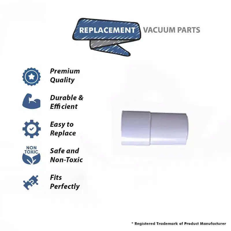 Topvacuumparts Replacement Part For Fit All, Commercial Vacuum Cleaner 1-1/2'' to 1-3/4'' Hose End Cuff # compare to part 150ESU