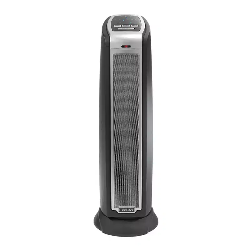 Lasko Portable Electric 1500W Oscillating Ceramic Tower Space Heater (3 Pack)