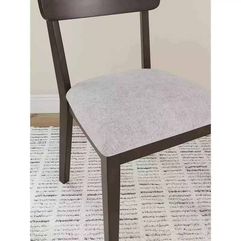 Signature Design by Ashley Favelon Dining Upholstered Side Chairs, Set of 2, Merlot Polyester Upholstery