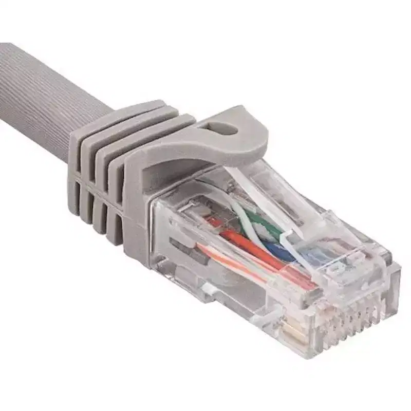 SANOXY Cables and Adapters; 25ft Cat6a 600 MHz UTP Snagless Ethernet Network Patch Cable, Gray