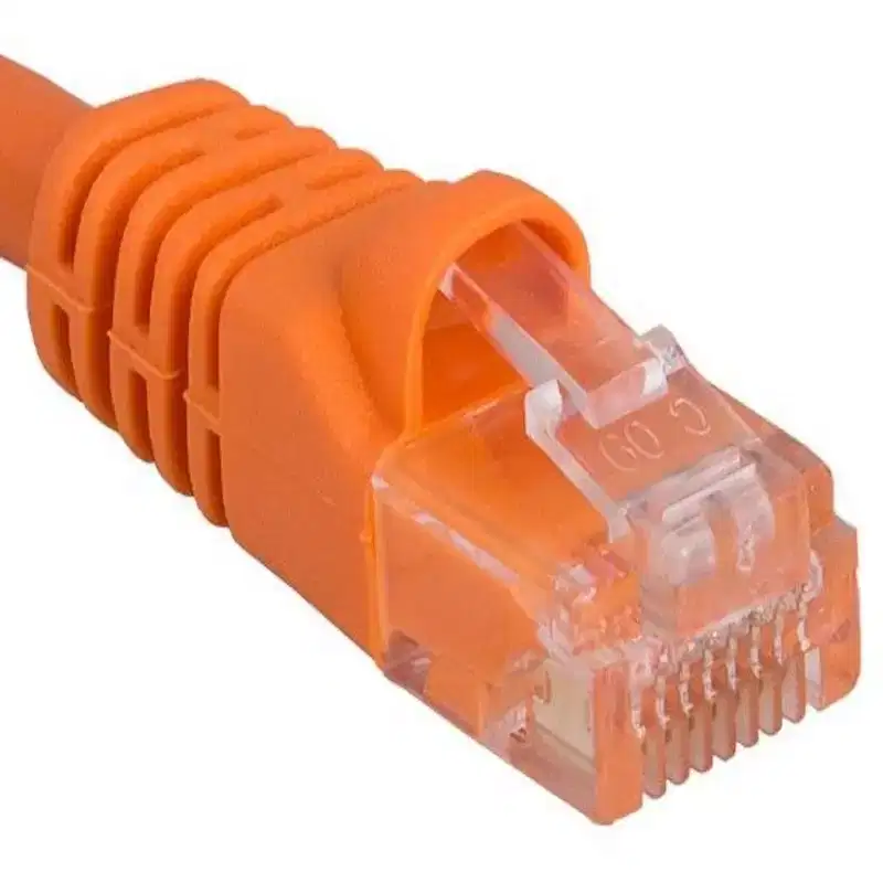 SANOXY Cables and Adapters; 10ft Cat5e 350 MHz UTP Snagless Crossover Ethernet Network Patch Cable, Orange