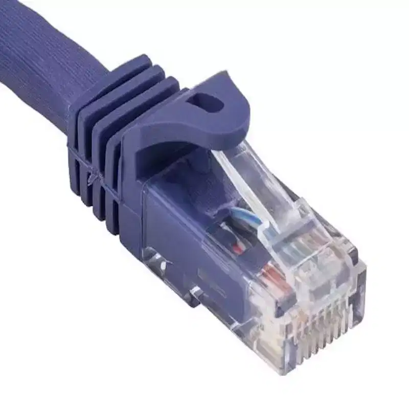 SANOXY Cables and Adapters; 14ft Cat6a 600 MHz UTP Snagless Ethernet Network Patch Cable, Purple