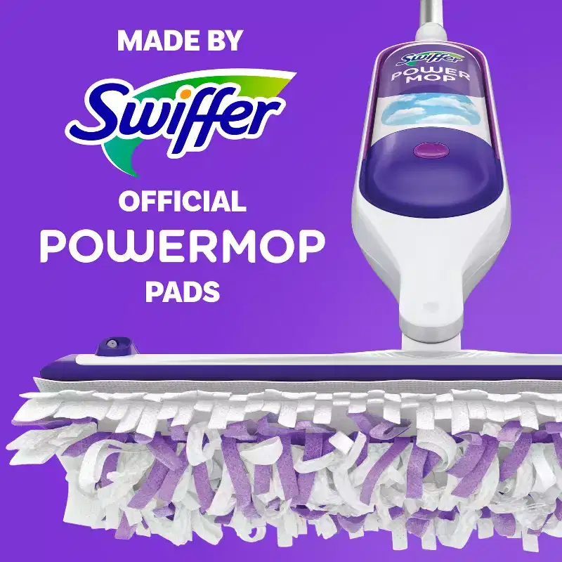 Swiffer Power Mop Multi-Surface Mopping Pad Refills for Floor Cleaning