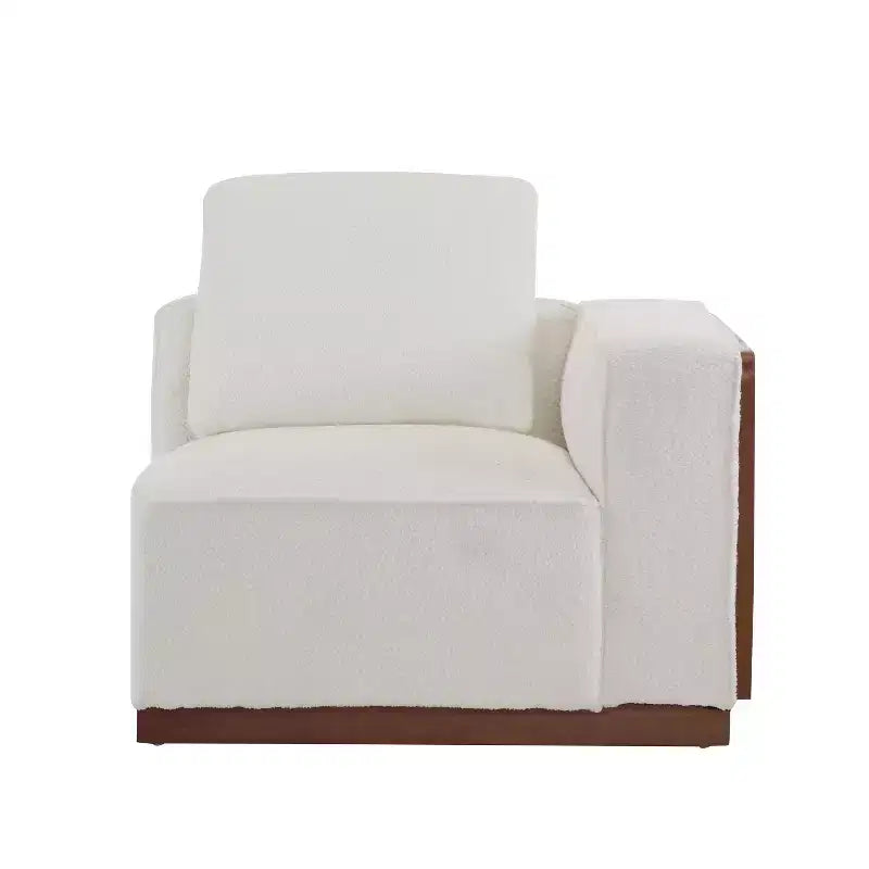 Christopher Knight Home Gianna Upholstered L Shape Sectional Sofa with Pillows, Beige/Brown