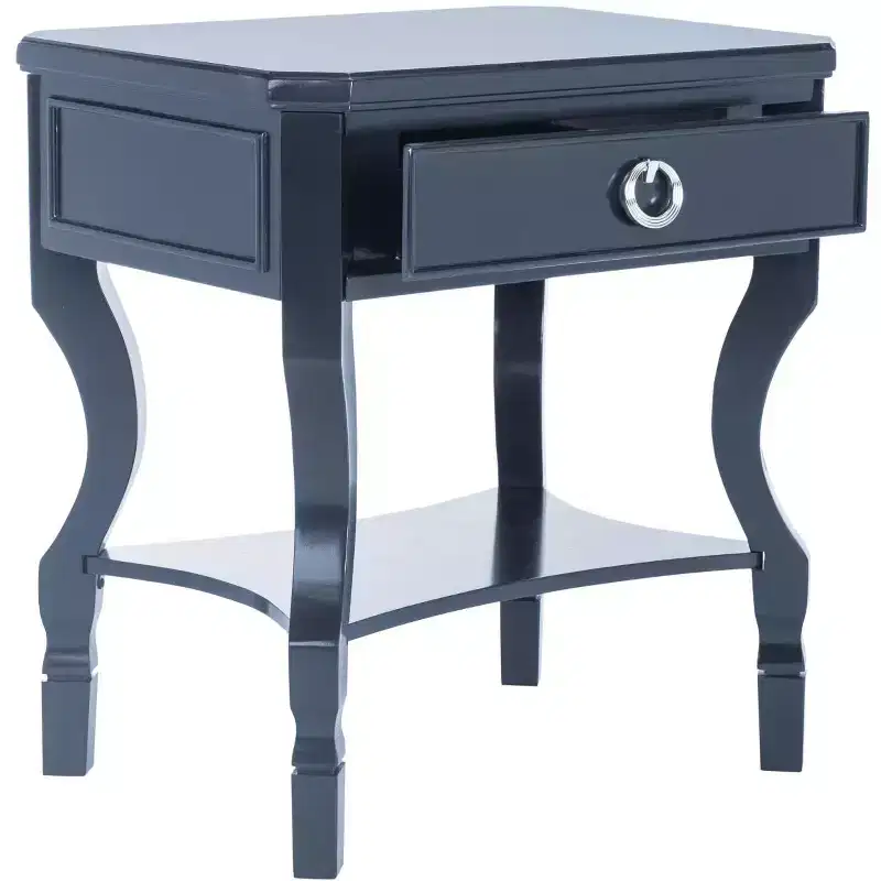 Alaia 1 Drawer Nightstand - FOX6275 - Safavieh Couture