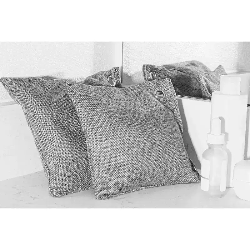 Coop Home Goods Bamboo Charcoal Air Purifying Bags - 550G Odor Absorbers for Home, Car & Shoes