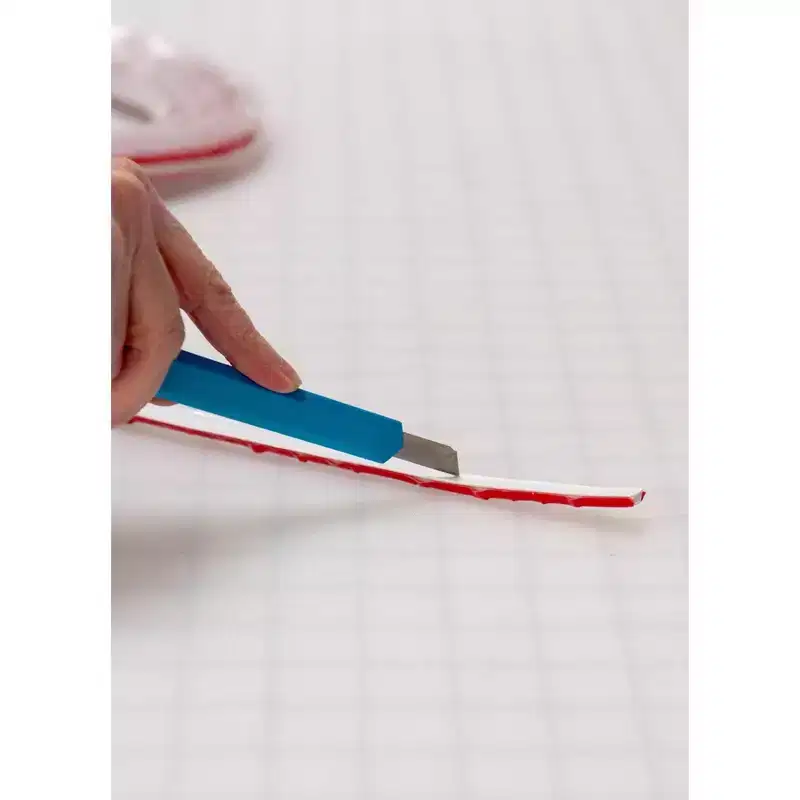 FloorPops White Flexible Trim Peel and Stick Moulding