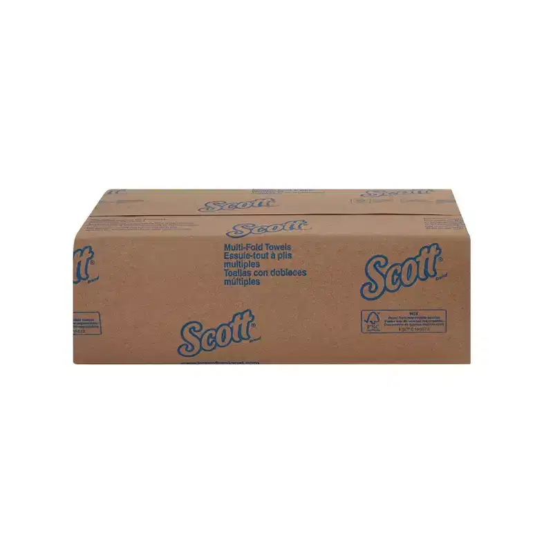 Scott Multi-Fold Paper Towels, White, 250 Towels, 16 Packs, 4000 Total