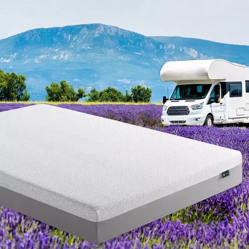 8 Inch Memory Foam Mattress, Short Queen, Fiberglass Free, Medium Firm, Breathable & Certified Safe