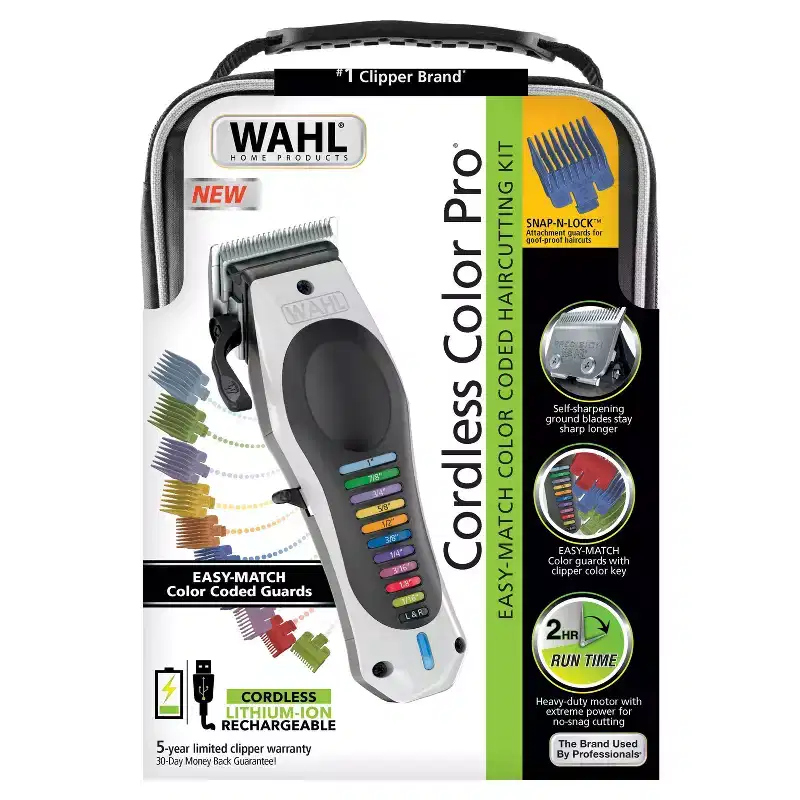 Wahl Cordless Color Pro: Electric Shaver, Whole Body Application, All Hair Types