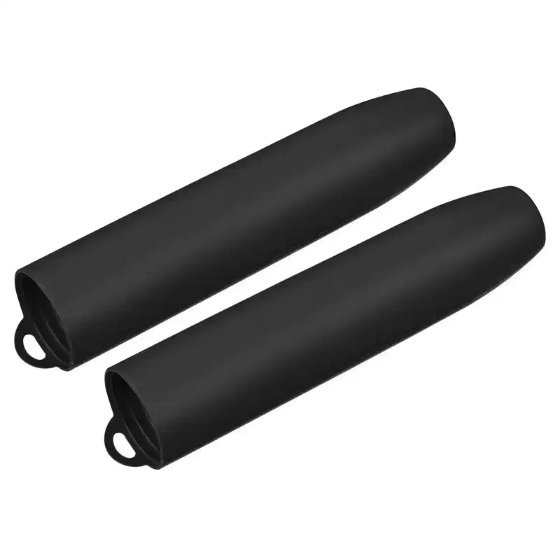 Unique Bargains Kitchen Lightweight Non-Slip Silicone Peeling Tube Skin Remover Garlic Peeler 2 Pcs