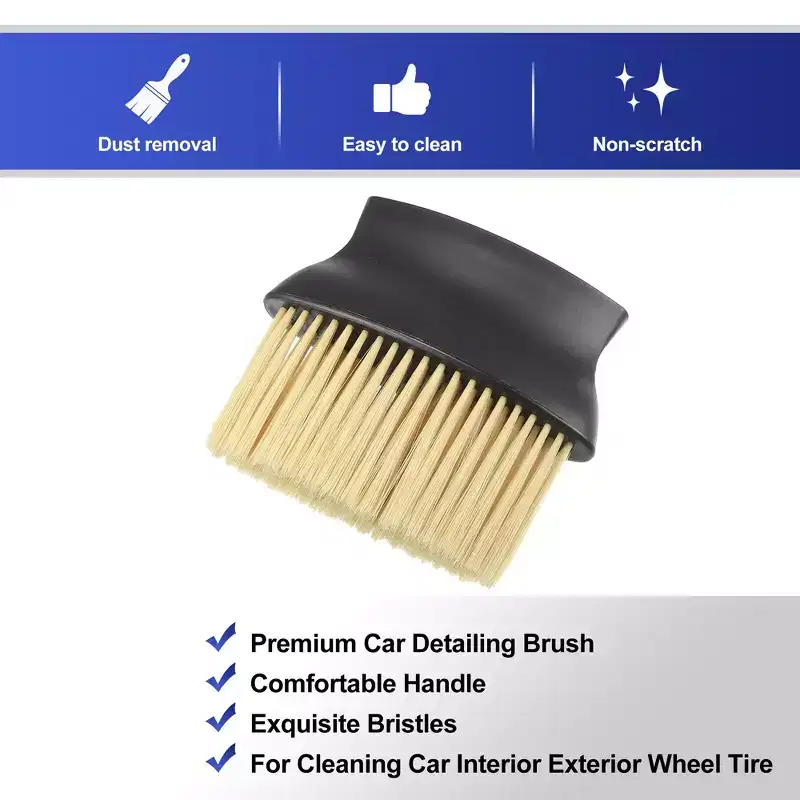 Unique Bargains Soft Bristles Car Cleaning Brushes Duster
