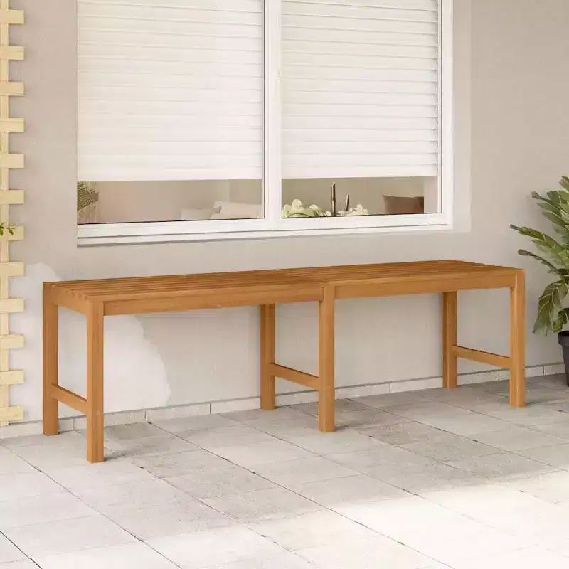 Bench Teak Solid Teak Wood 59.1 in long Durable Garden Bench