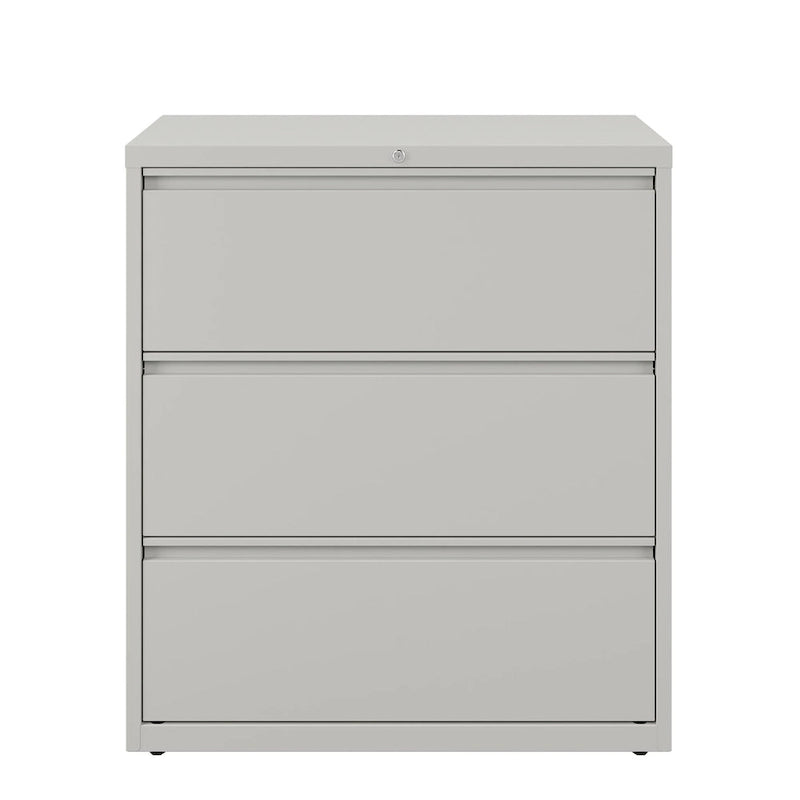 36-inch wide three-drawer chest of drawers, classic blue