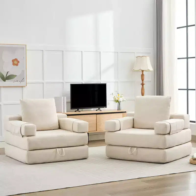Foam Fold-Down Sofa Chair
