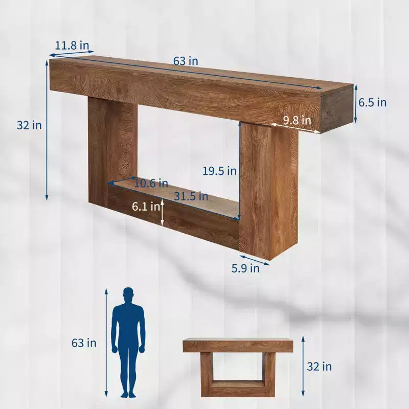 Console Table - Modern Console Table, Living Room Furniture, Small Console Table, Wood Console Table, Console Table Furniture