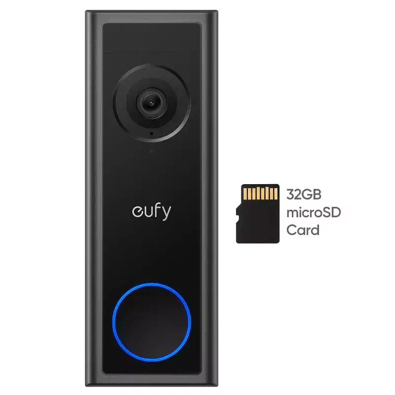 eufy C30 Smart Wi-Fi 2K Wireless Video Doorbell with Human and Motion Dectection and No Monthly Fees